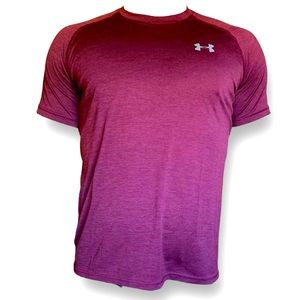 Under armour tee red medium